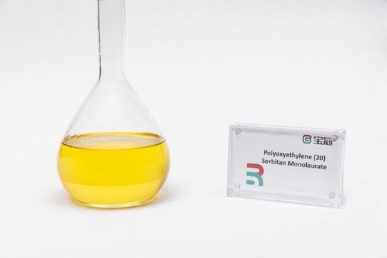 Un buon prezzo. Polyoxyethylene (20) Sorbitan Monolaurate C58H114O26 liquido viscoso giallo in linea