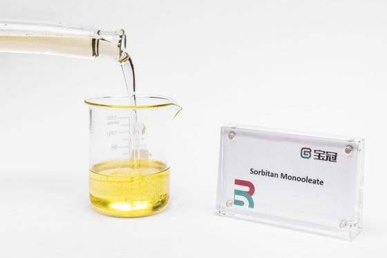 Un buon prezzo. Sorbitano monooleato denominato s-80 sorbitano anidride trioleato liquido oleoso giallo chiaro in linea